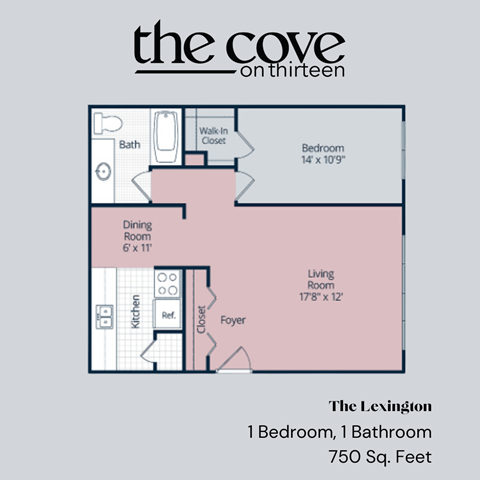 the floor plan of the cove athens apartments
